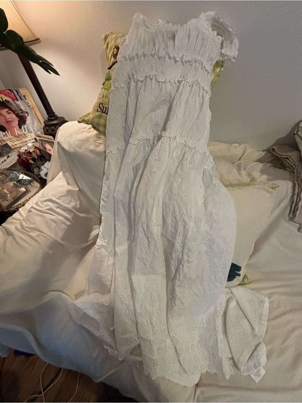 Only worn once Gap × DÔEN Eyelet Midi Dress in Size S! - Picture 5 of 7